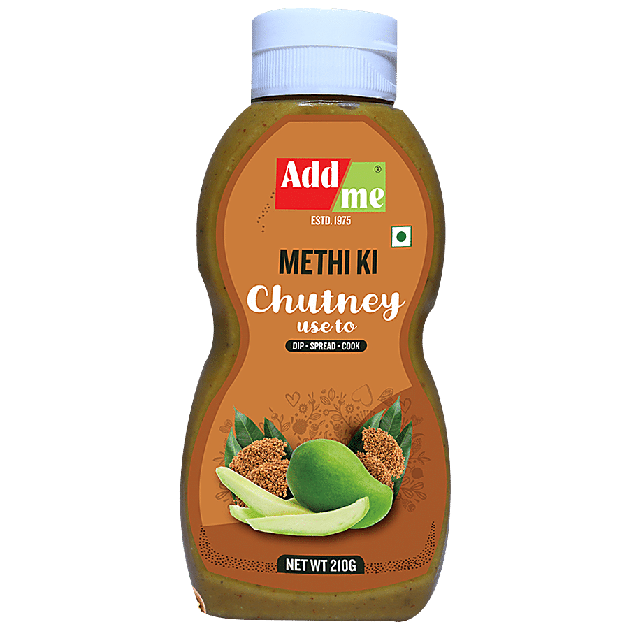 Add Me Methi Ki Chutney - Handmade