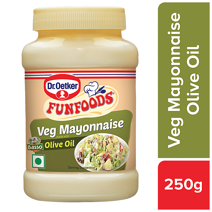 Dr. Oetker FunFoods Veg Mayonnaise Olive Oil