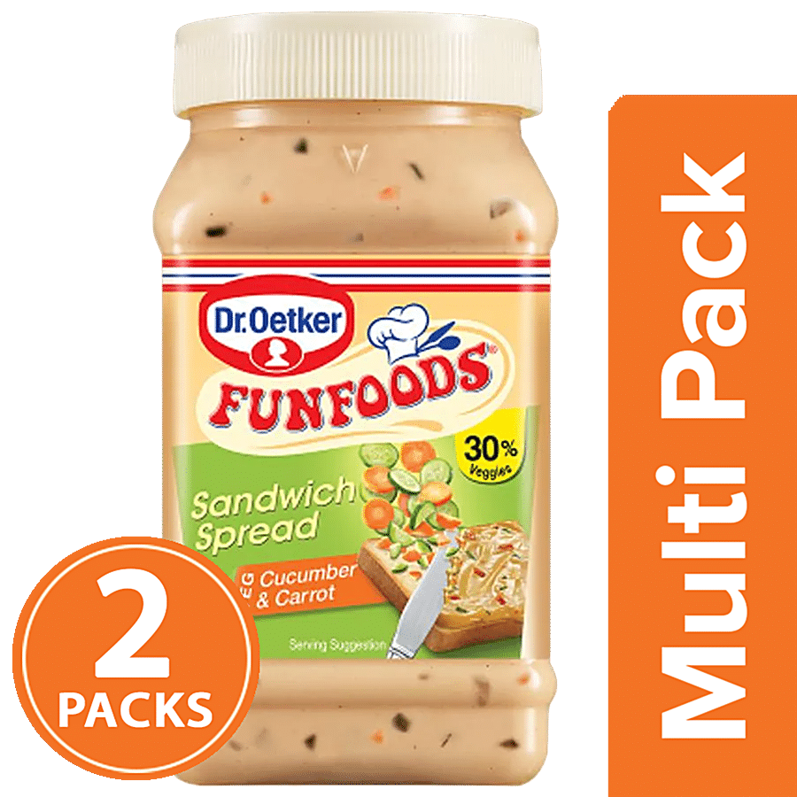 Dr. Oetker Funfoods Cucumber & Carrot Sandwich Spread