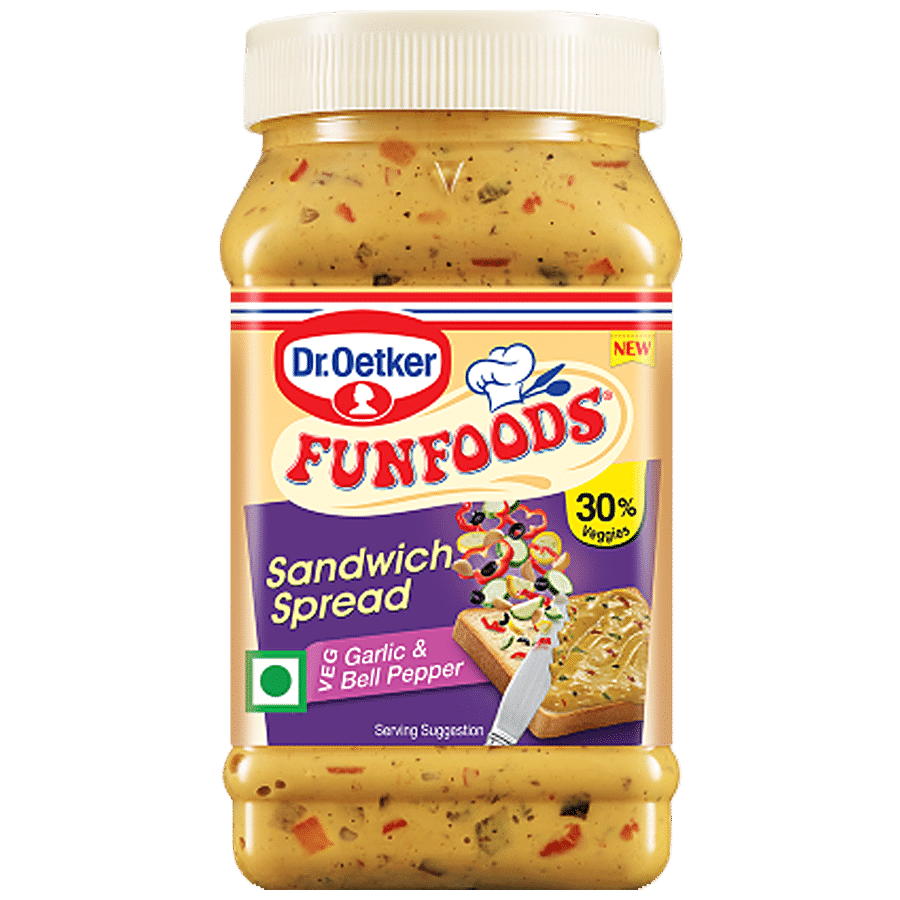 Dr. Oetker Sandwich Spread - Bell Pepper & Garlic