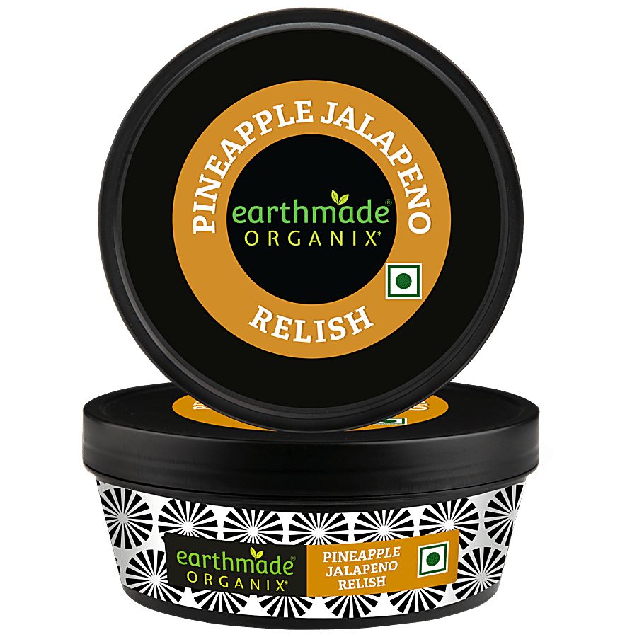 EARTHMADE ORGANIX Pineapple Jalapeno Dip - Relish