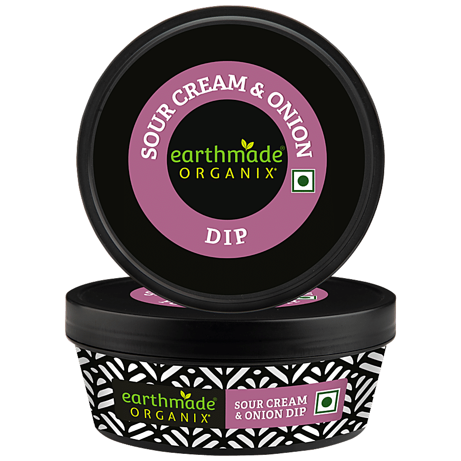 EARTHMADE ORGANIX Sour Cream & Onion Dip