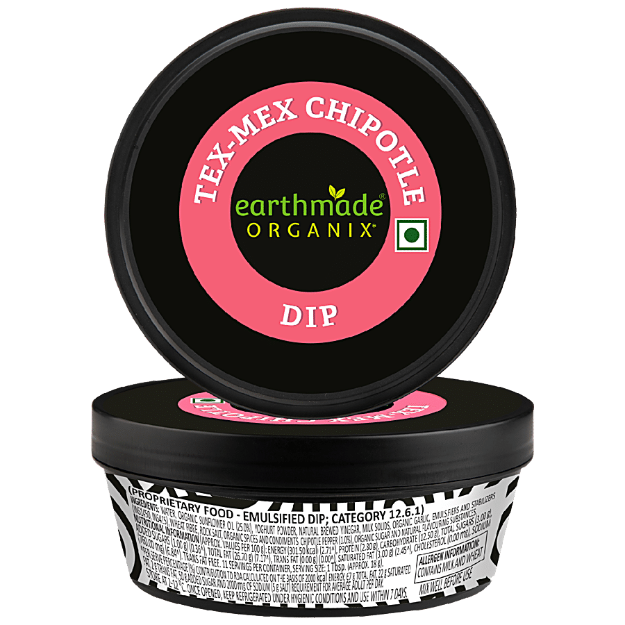 EARTHMADE ORGANIX Tex-Mex Chipotle Dip