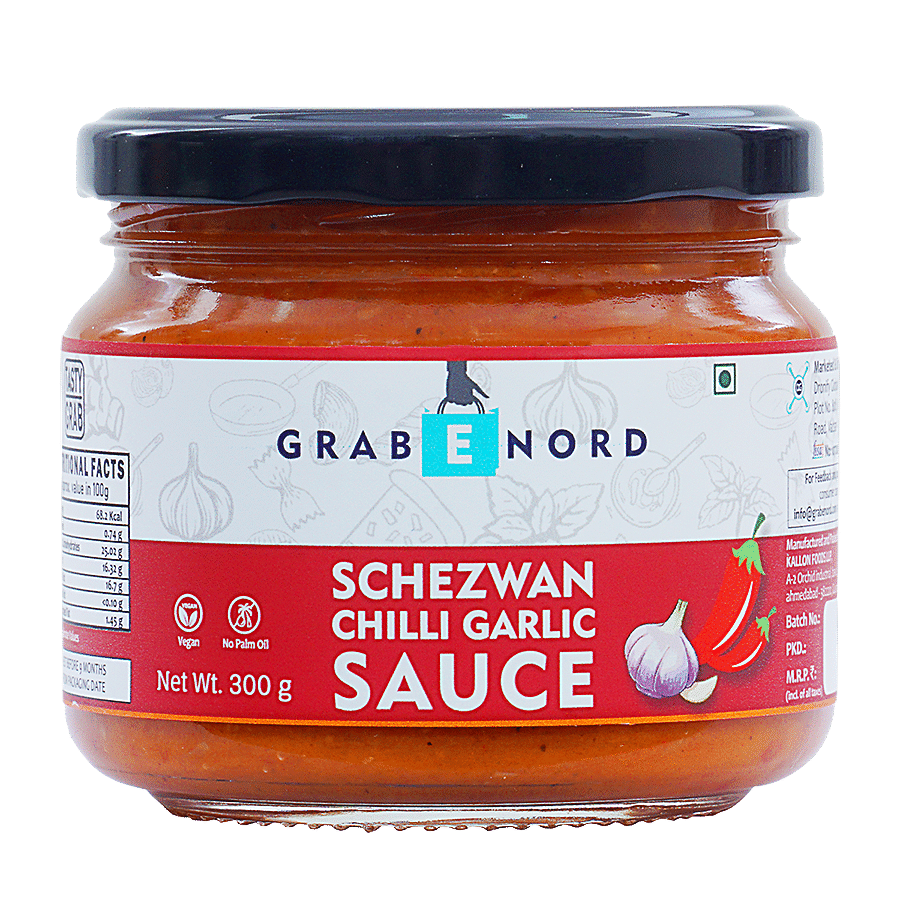 Grabenord Schezwan Chilli Garlic Sauce - Dairy Free