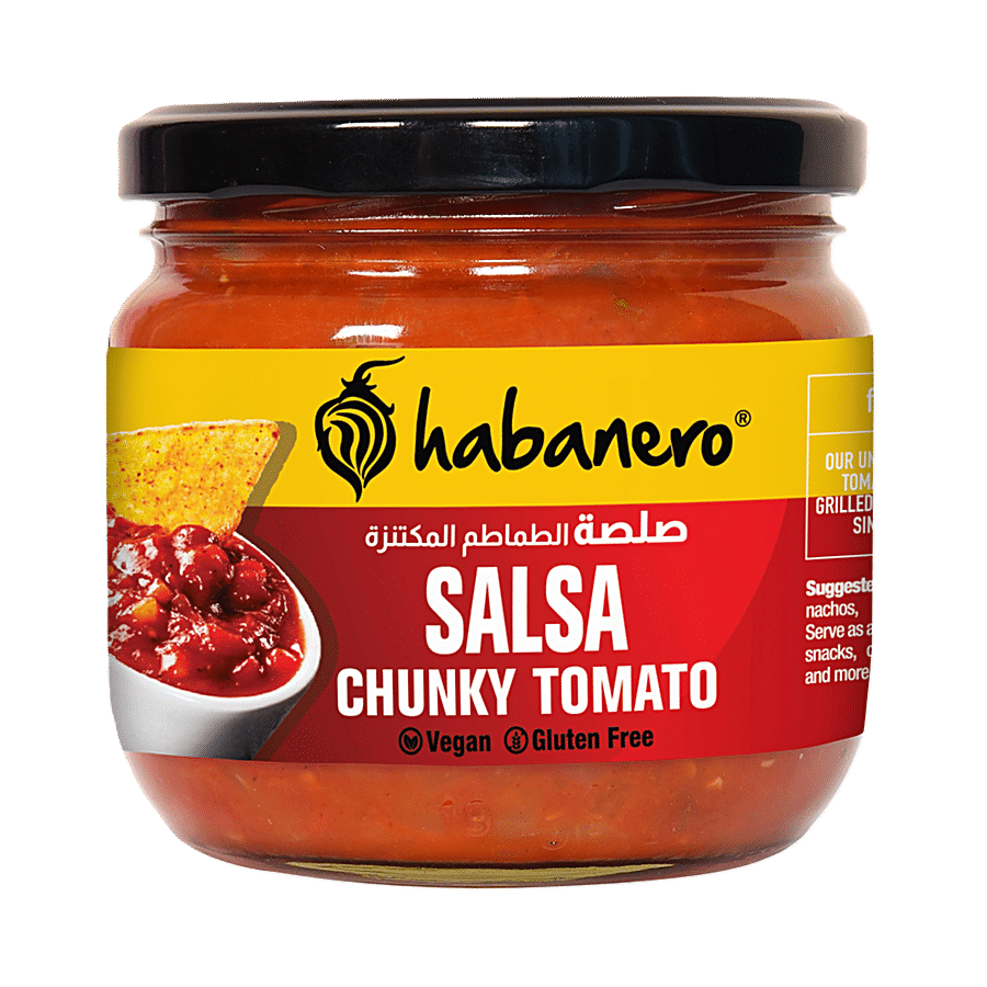 Habanero Tomato Salsa Dip - Enjoy With Nacho Chips