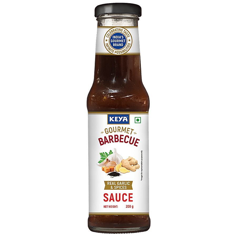 Keya Gourmet Barbecue Sauce - Garlic & Spices