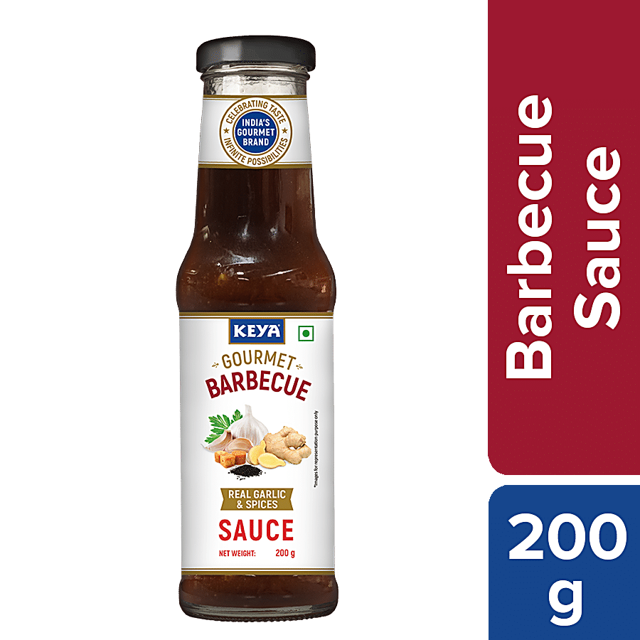 Keya Gourmet Barbecue Sauce - Garlic & Spices