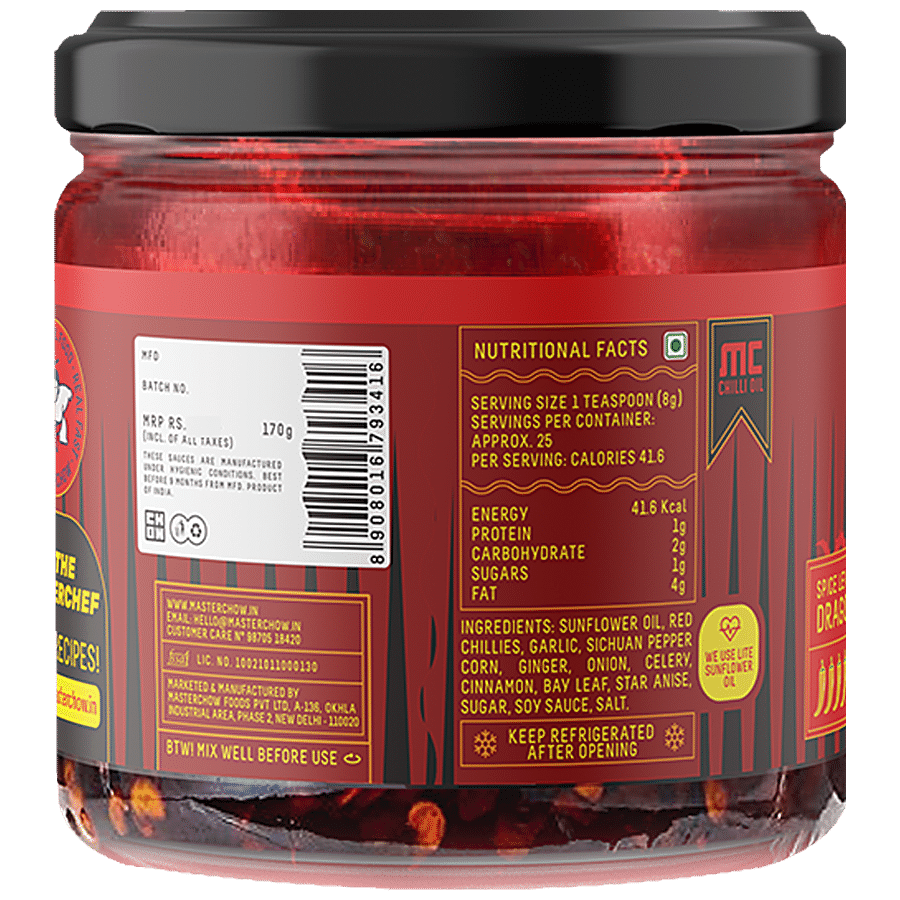 MasterChow Sichuan Chilli Oil - 2X Spicy