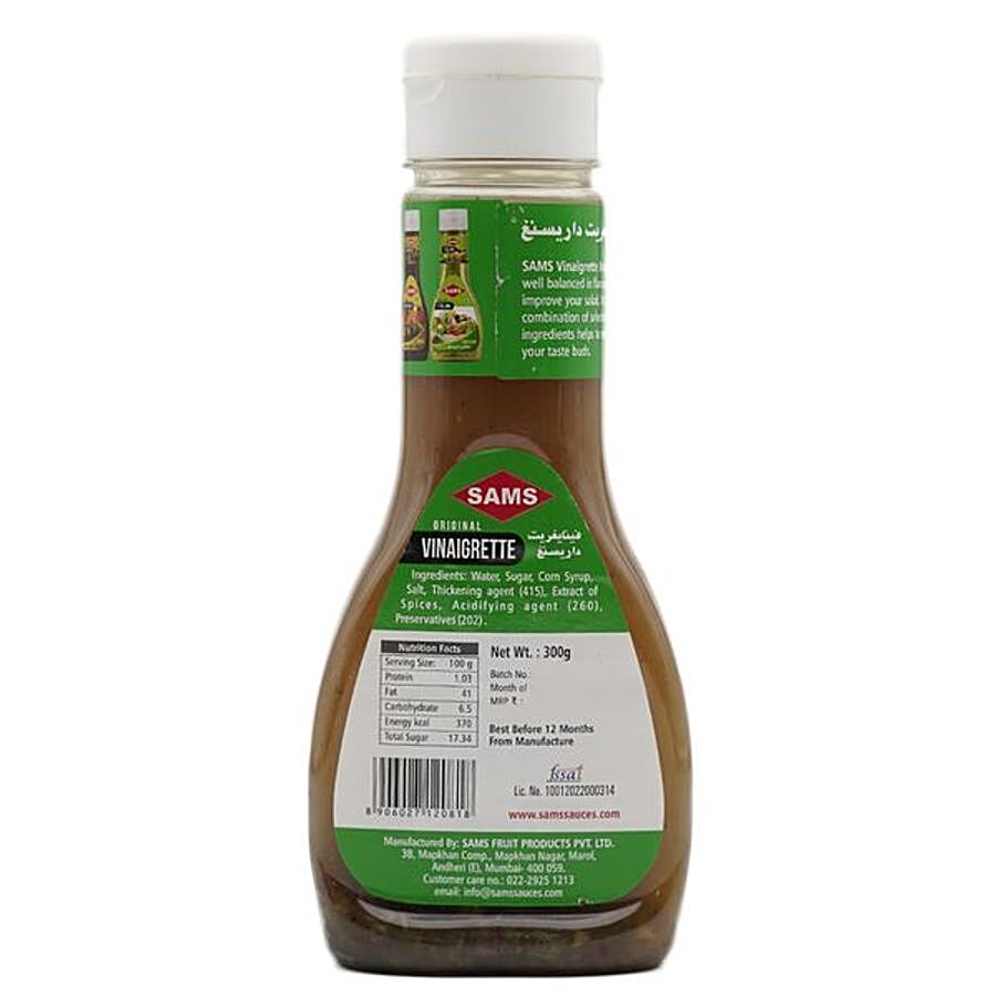 SAMS Dressing - Vinaigrette Dressing