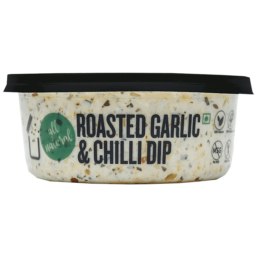 Saucery Roasted Garlic & Chilli Dip - Fresh Ingredients