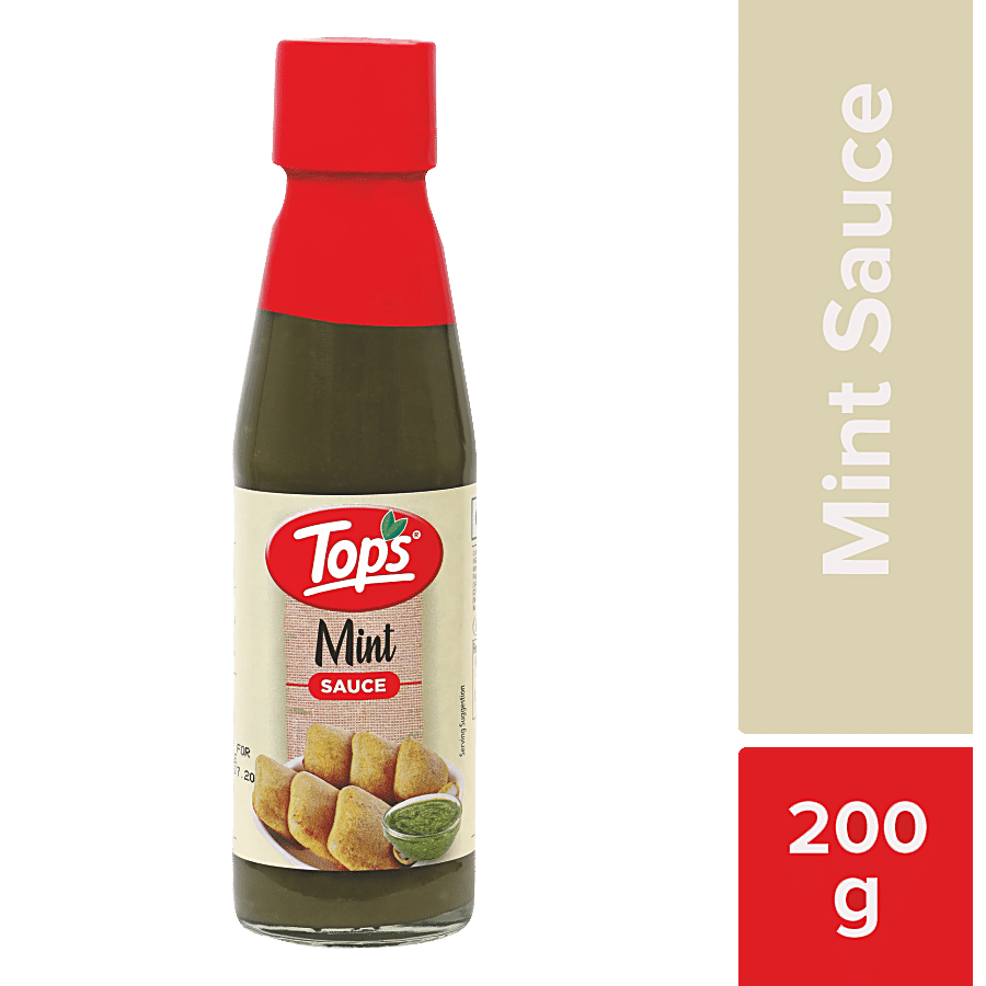 Tops Mint Sauce - Healthy & Tasty