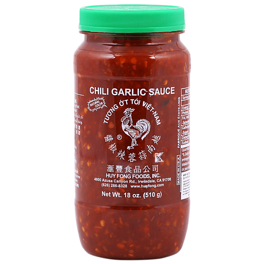 Tuong Ot Sriracha Chili Garlic Sauce - Hot