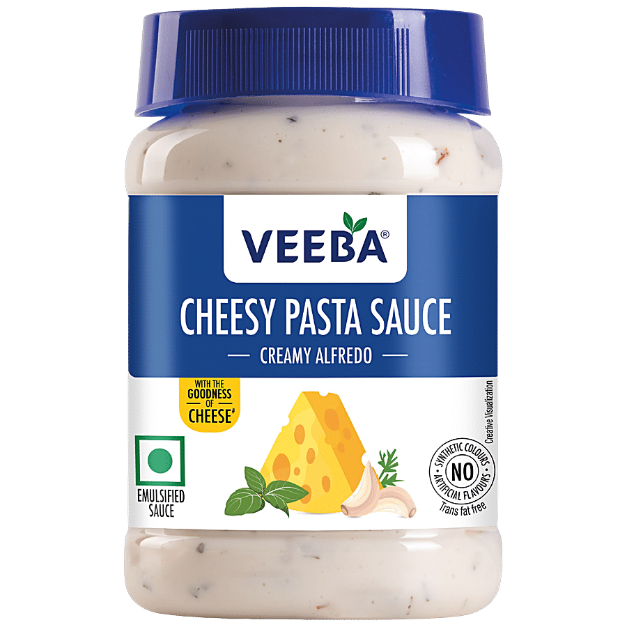 VEEBA Cheesy Pasta Sauce - Creamy Alfredo