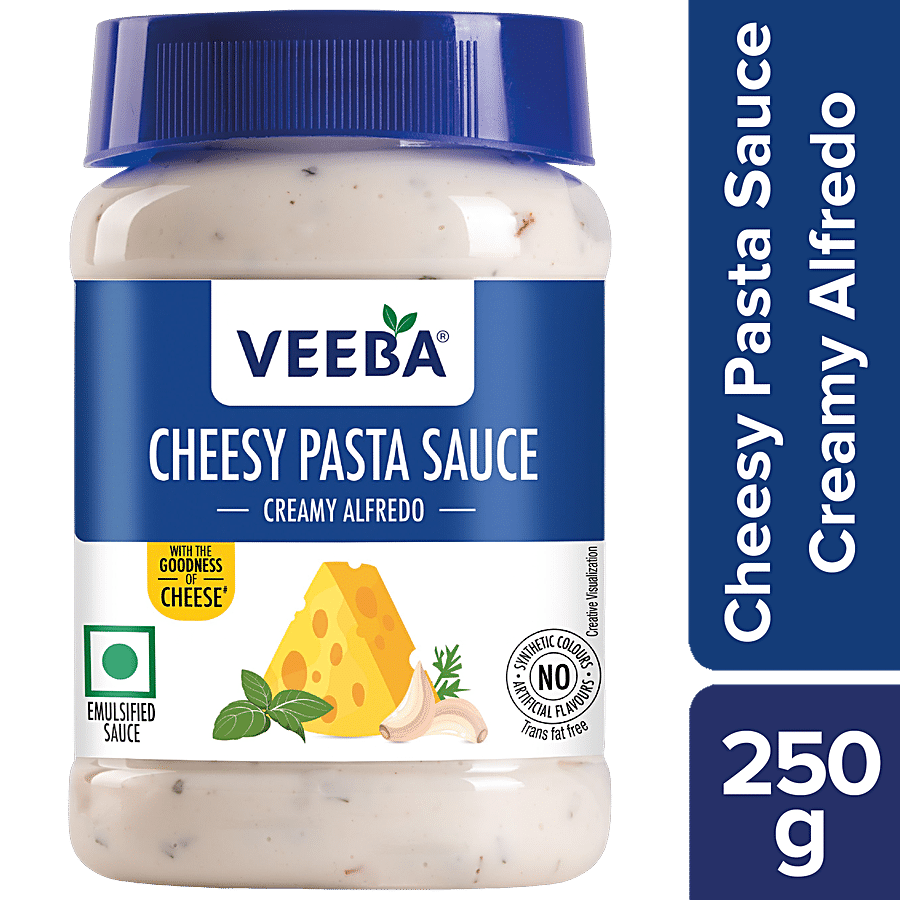 VEEBA Cheesy Pasta Sauce - Creamy Alfredo