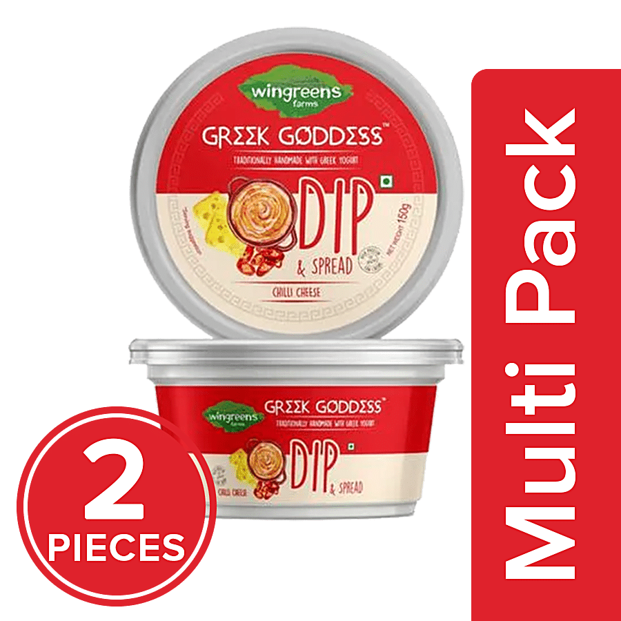 Wingreens Farms Greek Goddess - Chilli Cheese Yoghurt Dip & Spread