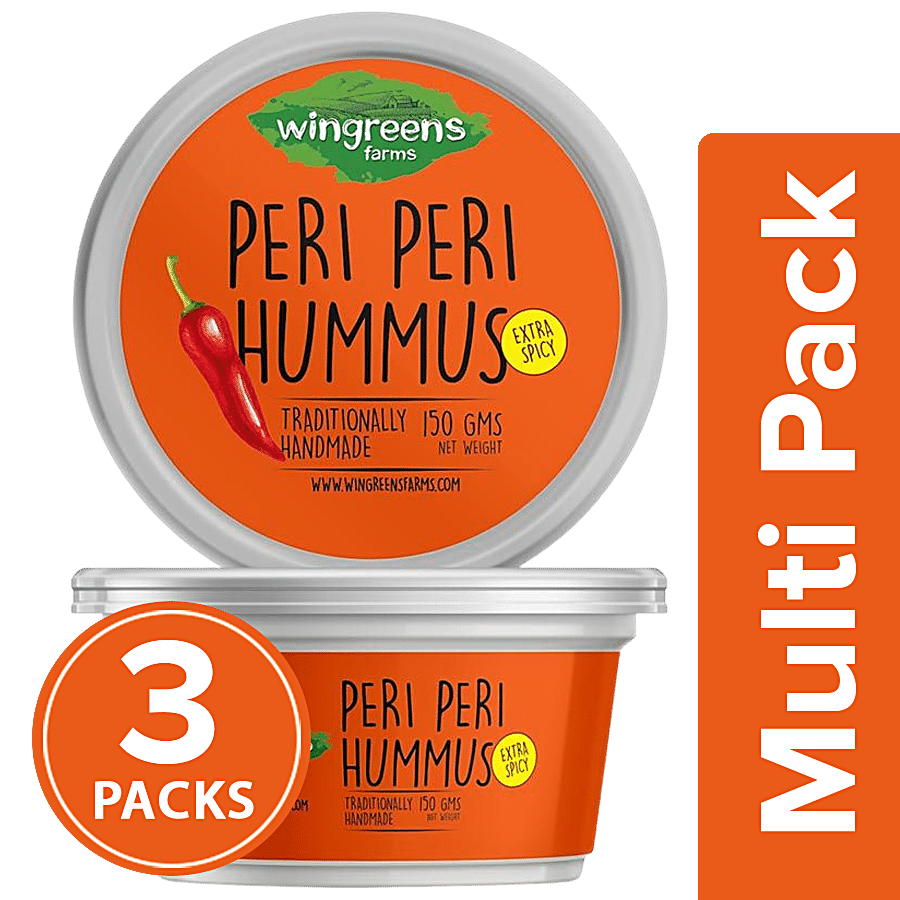 Wingreens Farms Peri Peri Hummus