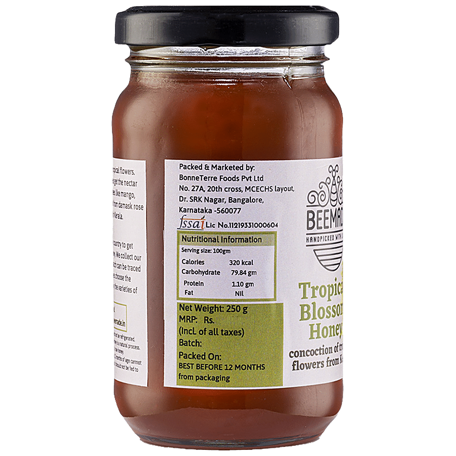 Beemade Tropical Blossom Honey - Nutritious