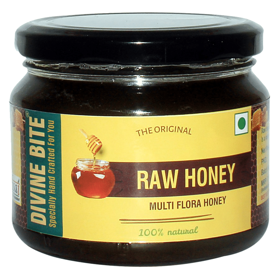 DIVINE BITE Raw Honey - Multiflora