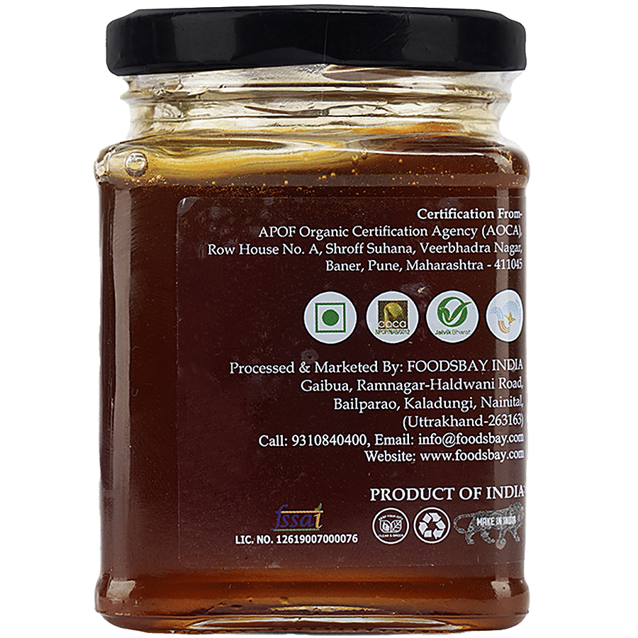 Foodsbay Organic Wild Forest Honey - Natural & Pure