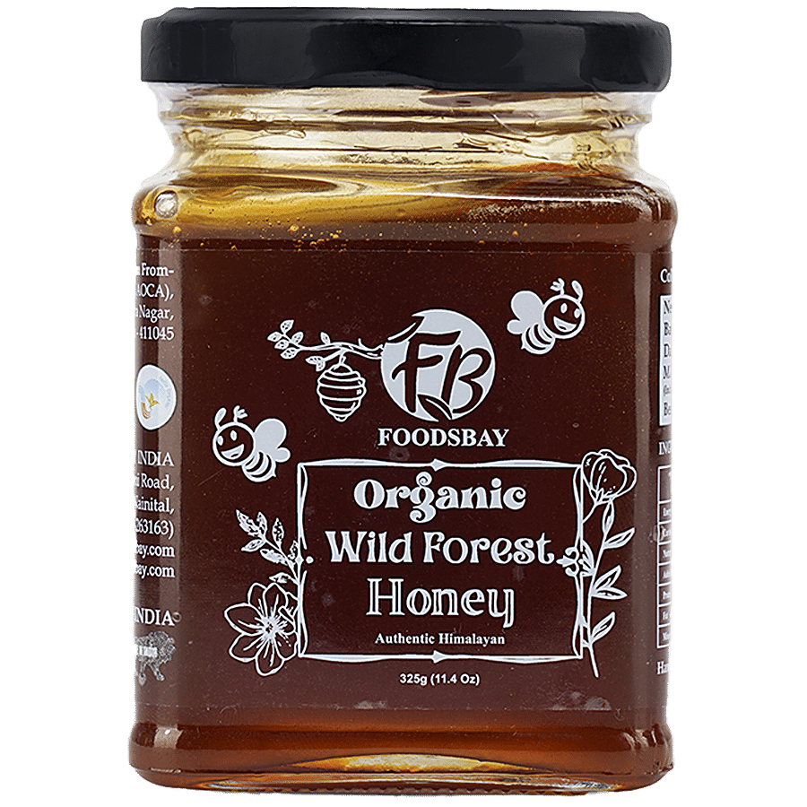 Foodsbay Organic Wild Forest Honey - Natural & Pure