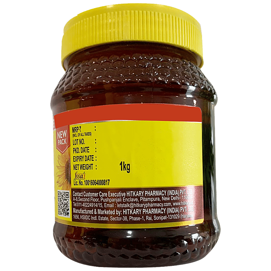 Hitkary Honey - Rich In Antibacterial & Antifungal Properties