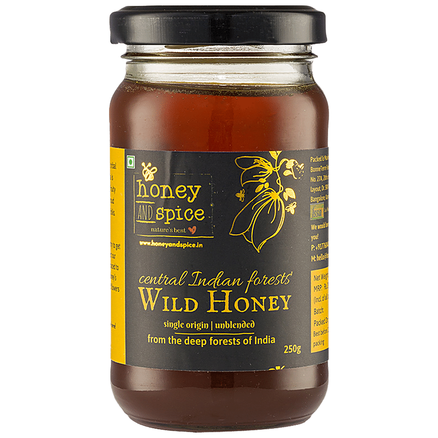 Honey and Spice Wild Honey - Pure