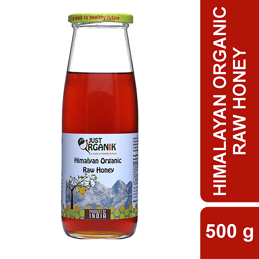 Just Organik Raw Honey - Himalayan Organic