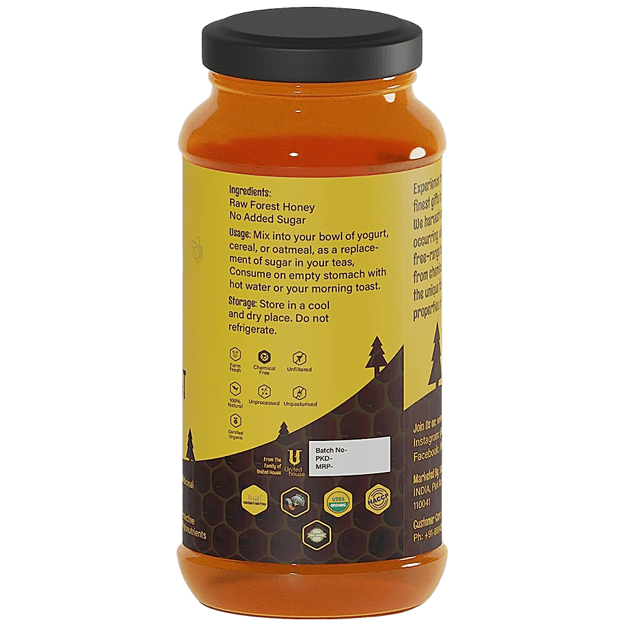 Khari Foods Organic Forest Honey