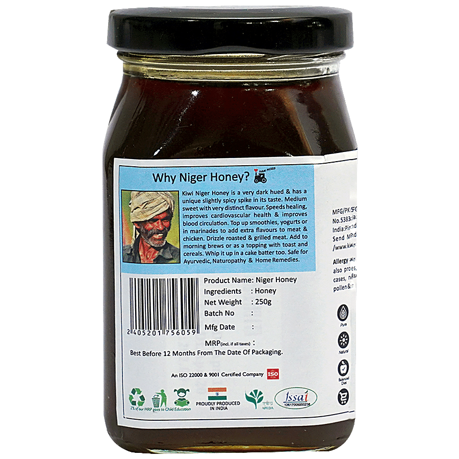 Kiwi Kisan Window Niger Honey