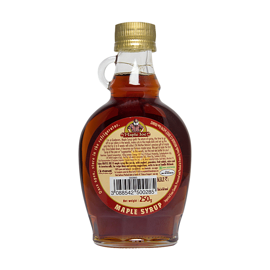 Lune De Miel  Maple Joe Canadian Grade A Maple Syrup - Additives Free