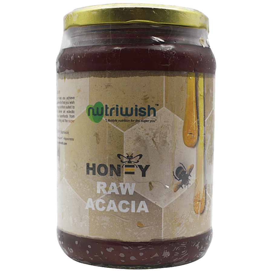 Nutriwish Acacia Honey - 100% Pure Acacia Honey