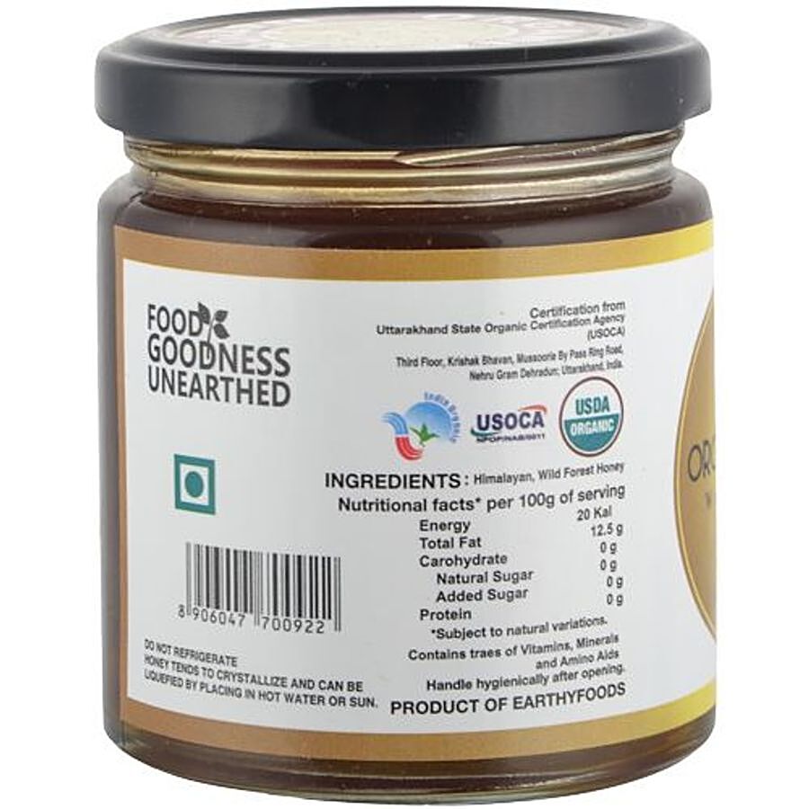 Organic Nation Honey - Wild Forest