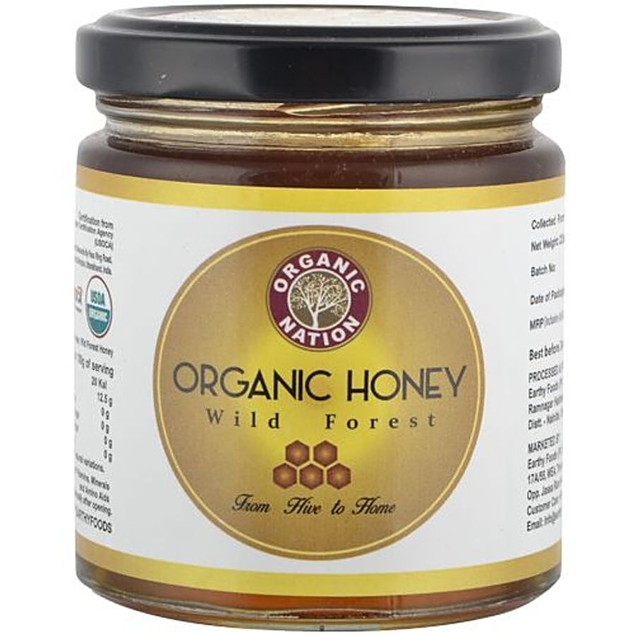 Organic Nation Honey - Wild Forest