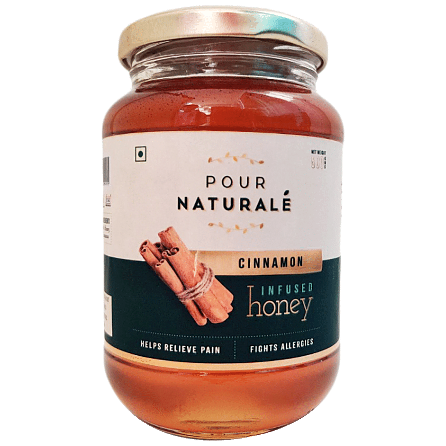 Pour Naturale Cinnamon Infused Honey - Fights Allergies