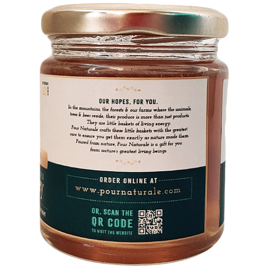 Pour Naturale Lemon Infused Honey - Helps Manage Weight