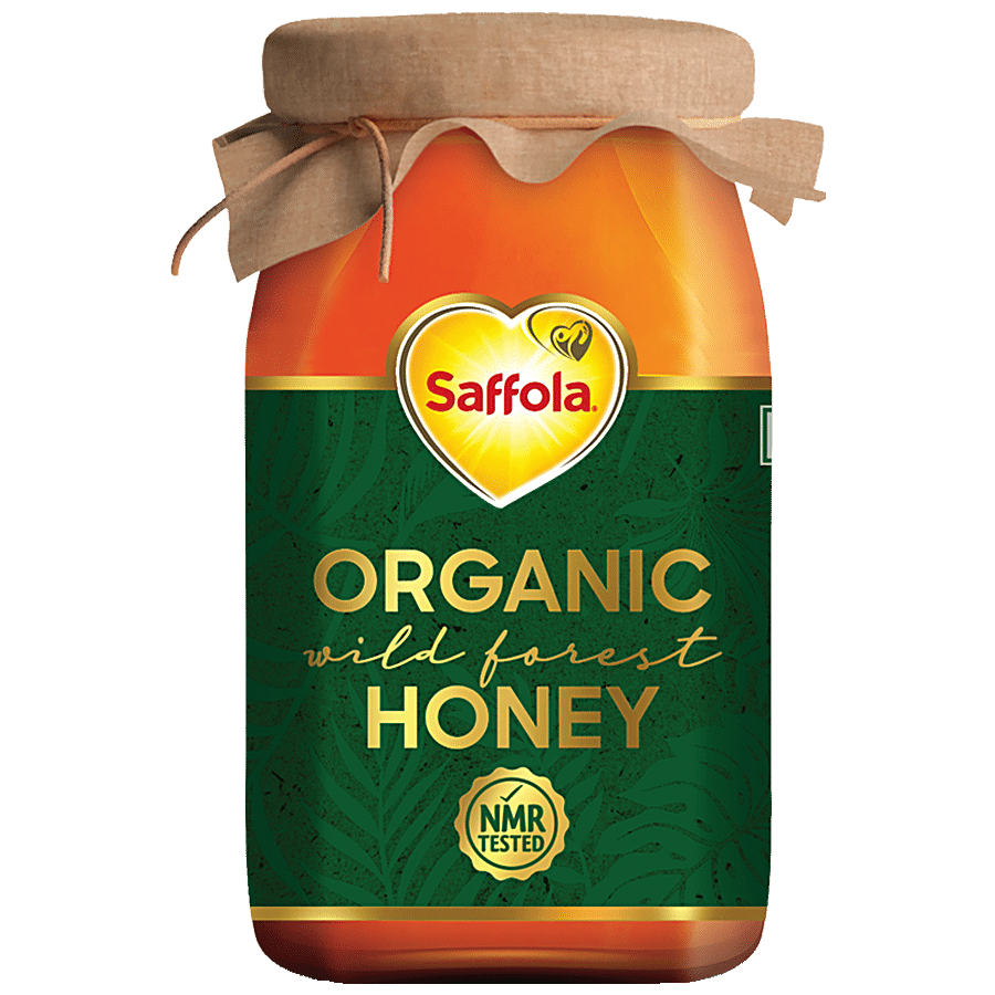 Saffola Organic Wild Forest Honey - NMR Tested