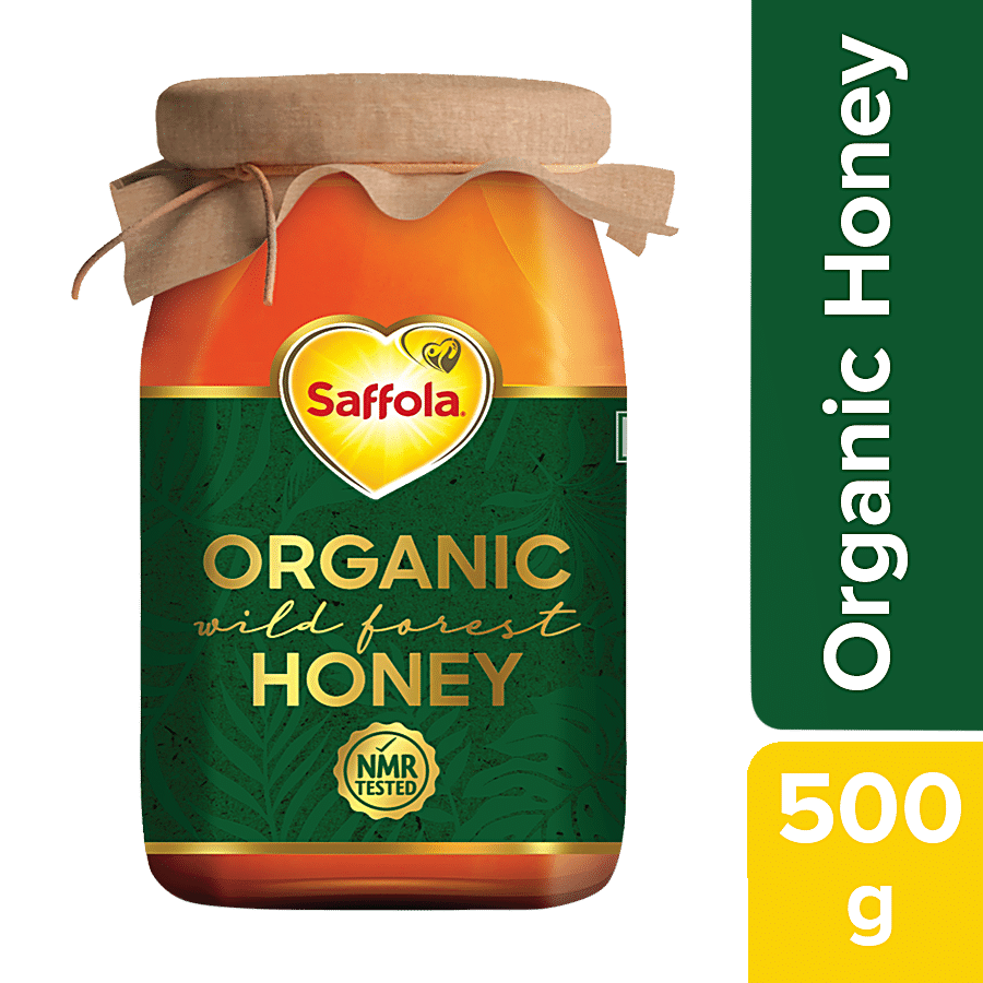 Saffola Organic Wild Forest Honey - NMR Tested