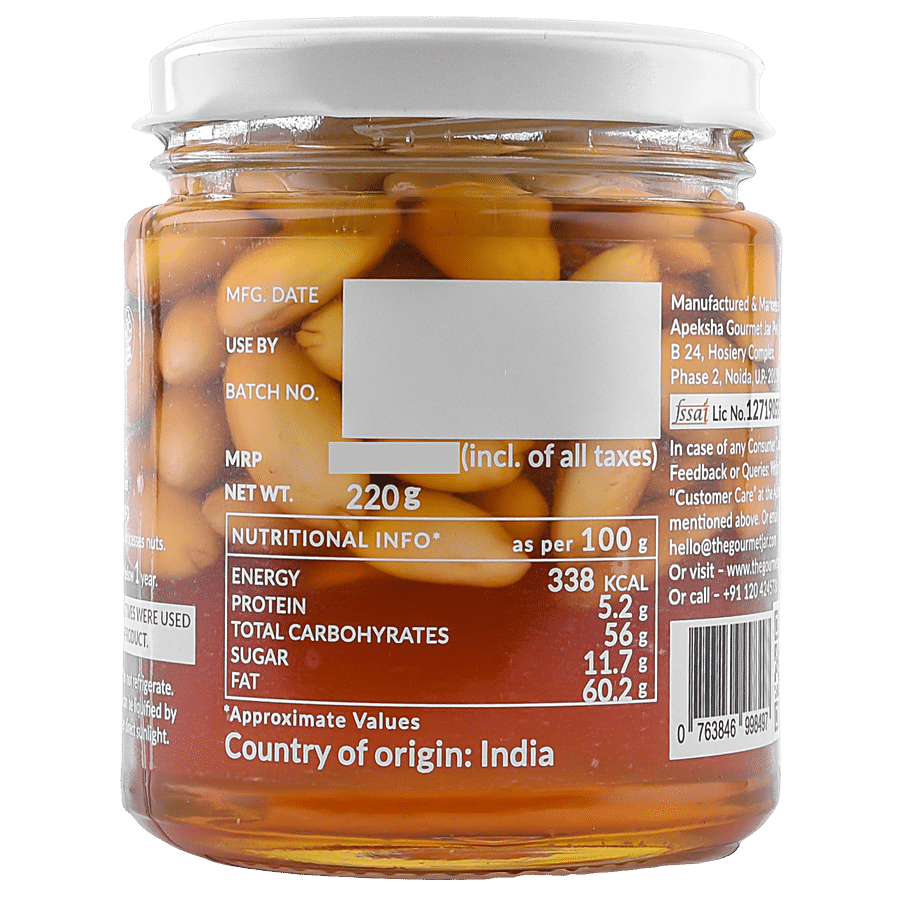 The Gourmet Jar Almond Honey - 100% Organic