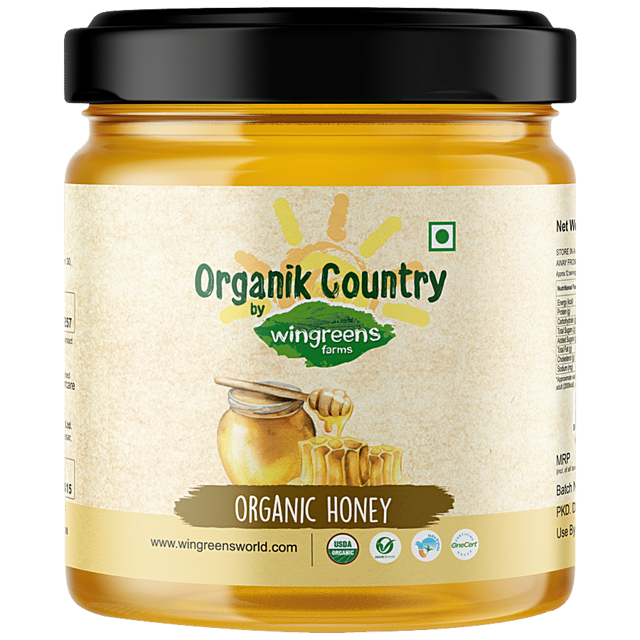 Wingreens Farms Organik Country - Certified Organic Honey