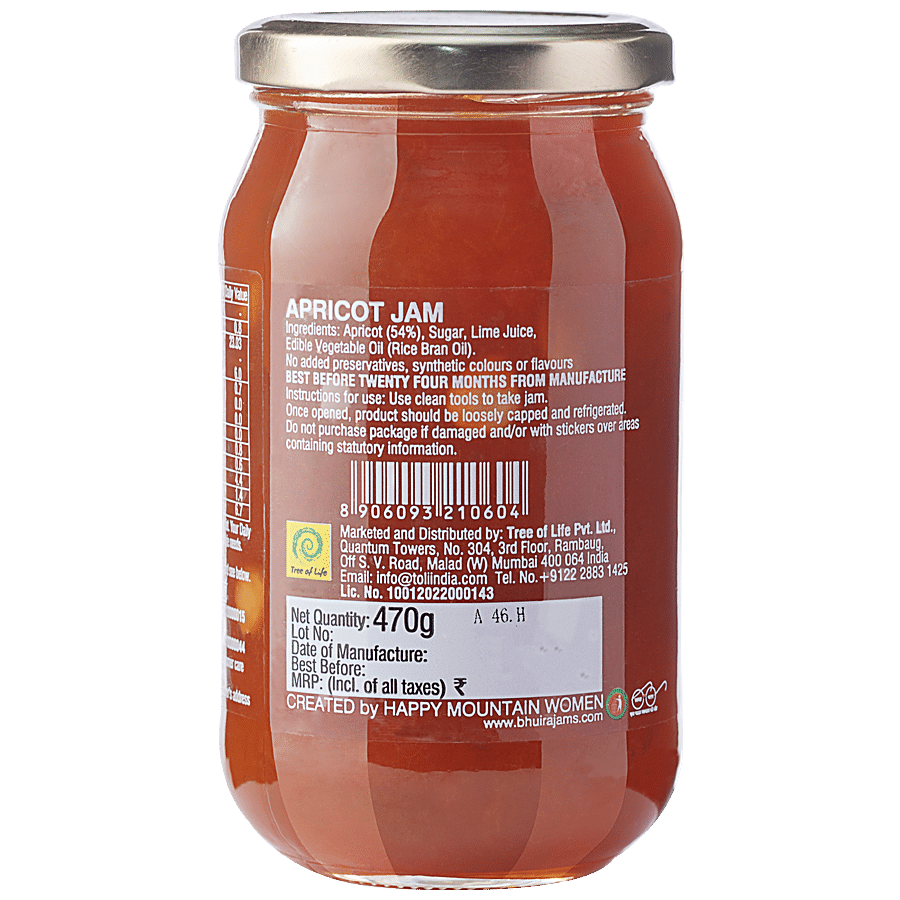 BHUIRA  Apricot Jam - With Sweet & Fresh Taste