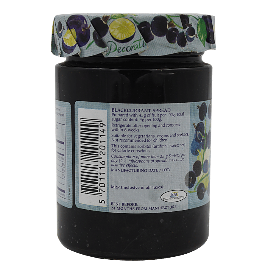 Dana Danish Diabetic Jam - Blackcurrant