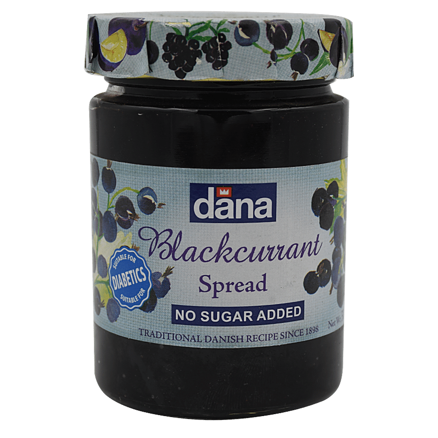 Dana Danish Diabetic Jam - Blackcurrant