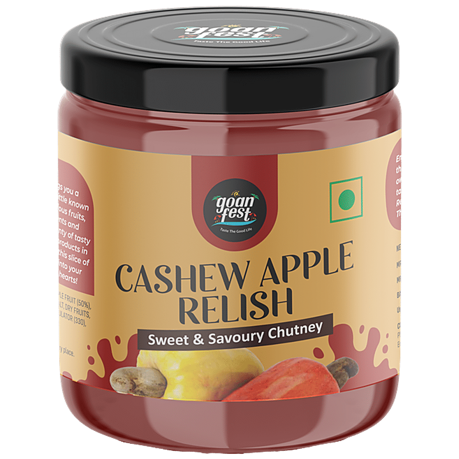 GOANFEST Cashew Apple Relish Chutney - Sweet & Savoury