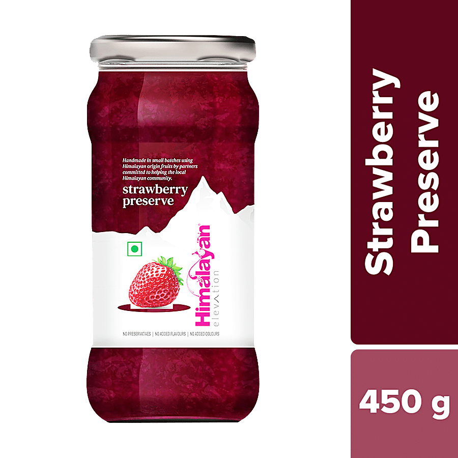 Himalayan Elevation Strawberry Preserve - No Preservatives