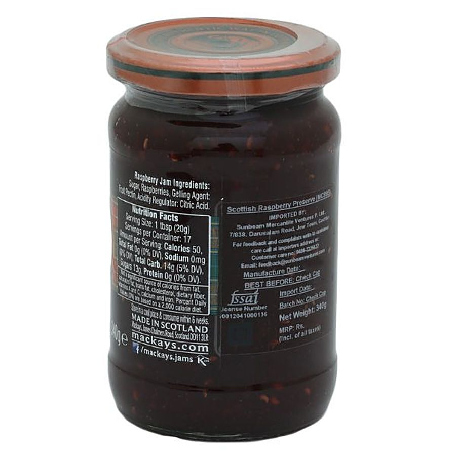 Mackays Scottish Raspberry Preserve