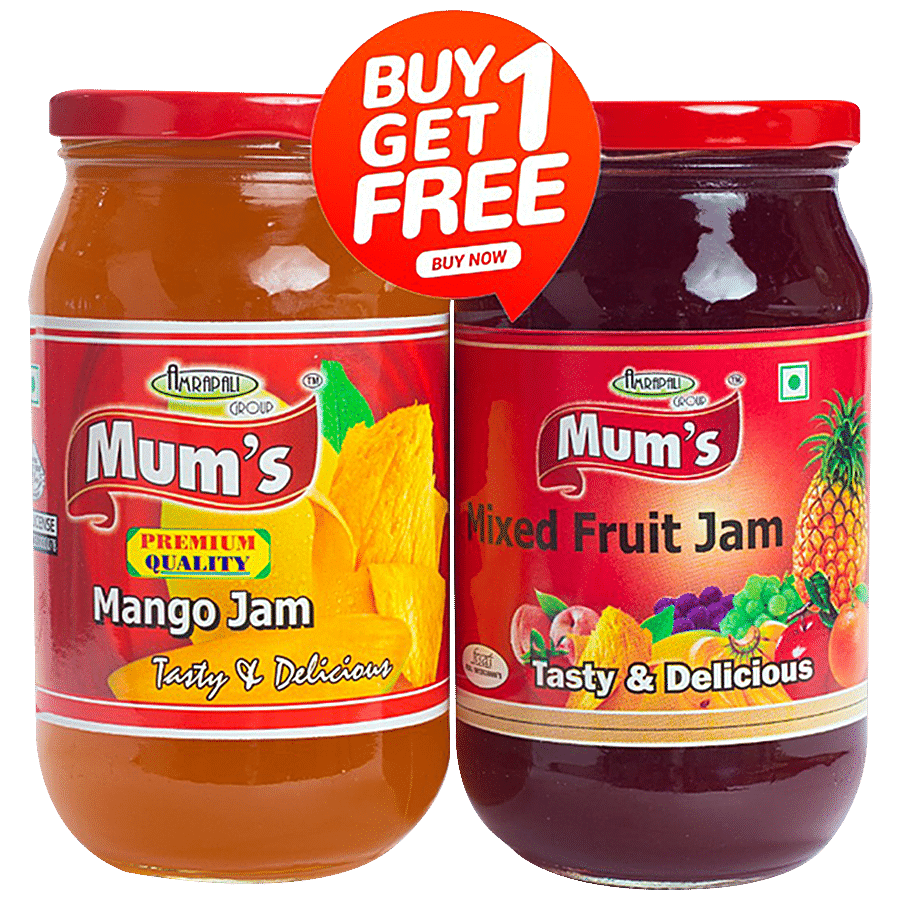 Mum's Mango + Mixed Fruit Jam - Tasty & Delicious