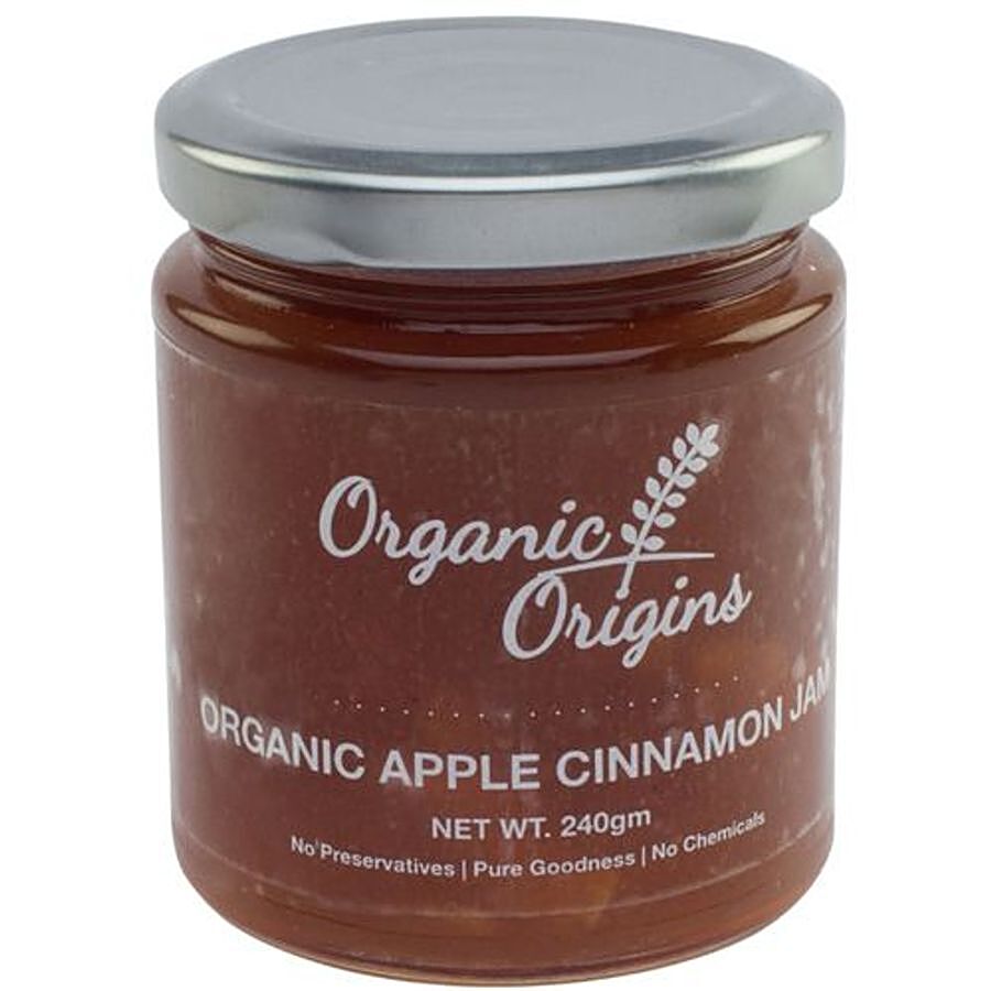 ORGANIC ORIGINS Apple Cinnamon Jams