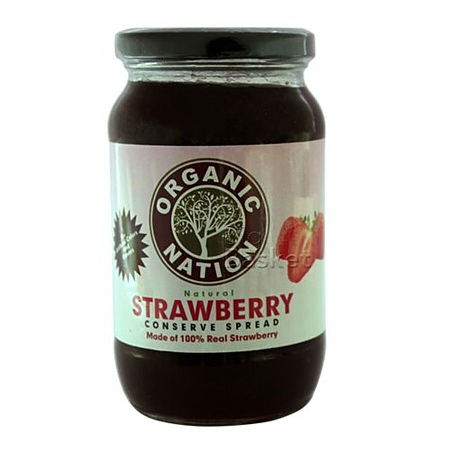 Organic Nation Conserve Spread - Natural Strawberry