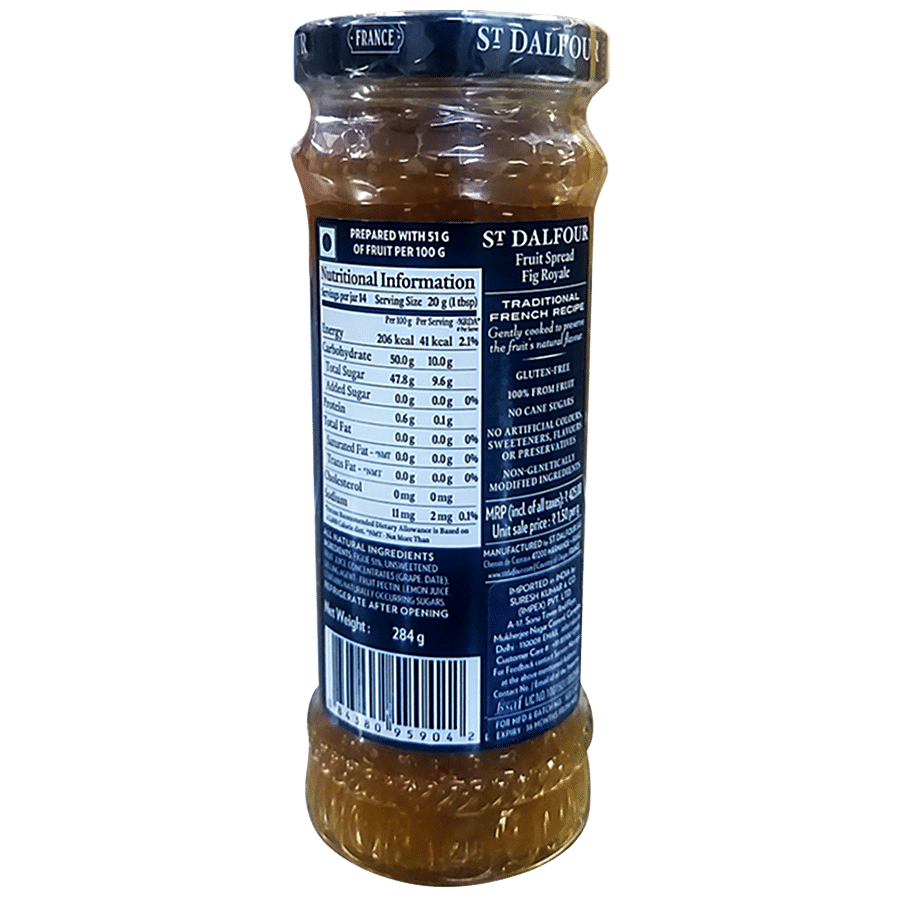 St. Dalfour Rhapsodie de fruit High Fruit Content Spread - Royal Fig