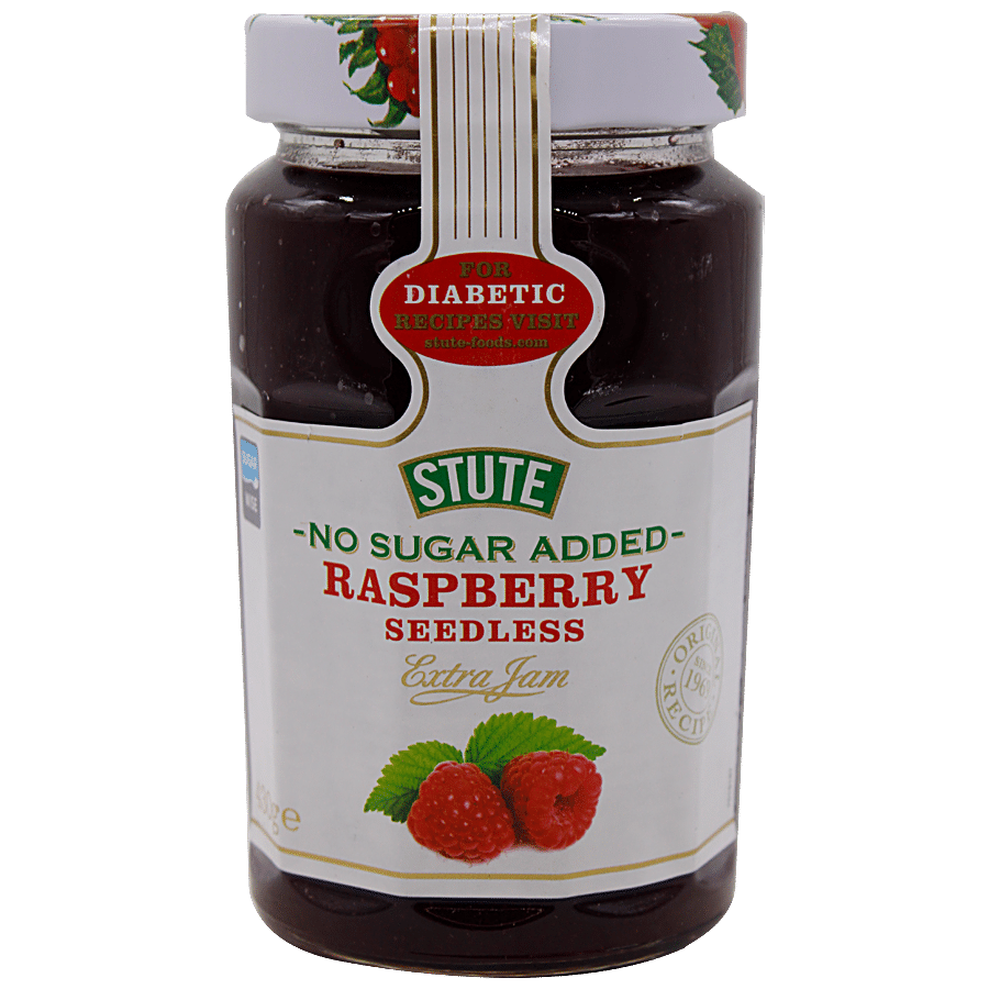 Stute  Raspberry Seedless Extra Jam - No Sugar Added